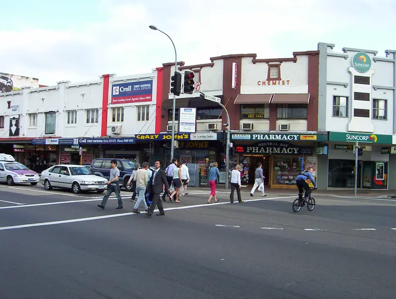 Neutral Bay Junction on Military Road