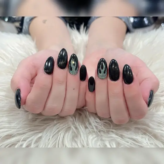 A set of nails done at USA Nails & Foot Spa, Neutral Bay